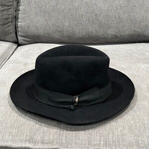 Borsalino Trionfo Black Fedora (63).